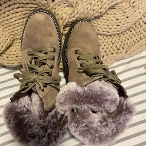 Vince Camuto leather hike boot